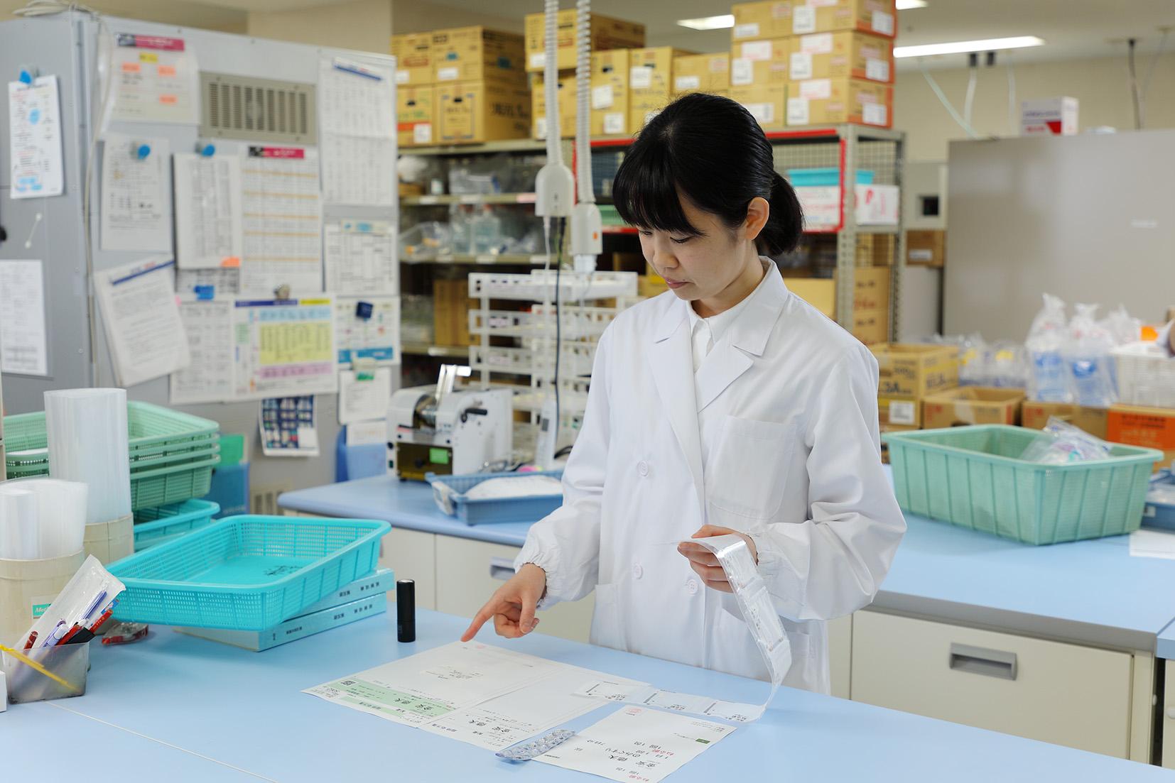 内用薬・外用薬・注射薬の調剤